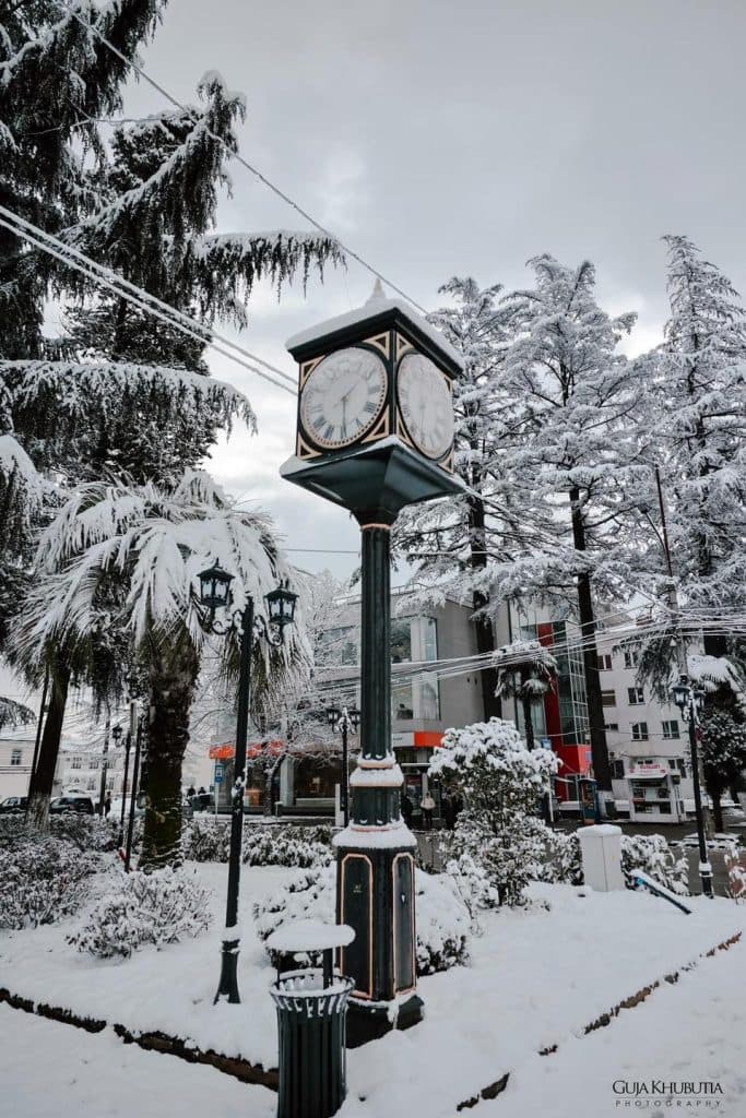 დათოვლილი ზუგდიდი - image 7