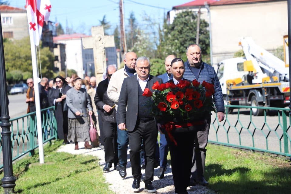 ზუგდიდში 9 აპრილის დაღუპულებს პატივი მაიგეს