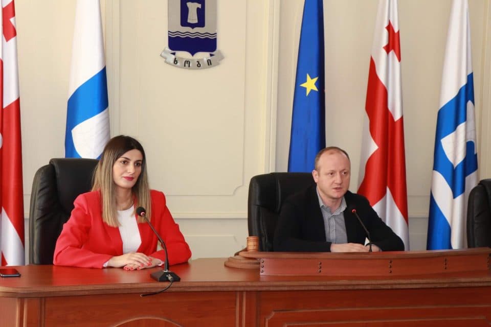 ქალაქ ხობში ევროინტეგრაციის საკითხებზე შეხვედრა გაიმართა