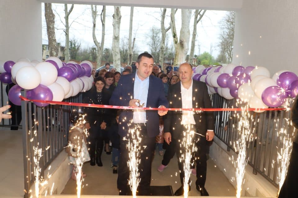 მარტვილში ახალი საბავშვო ბაღი გაიხსნა