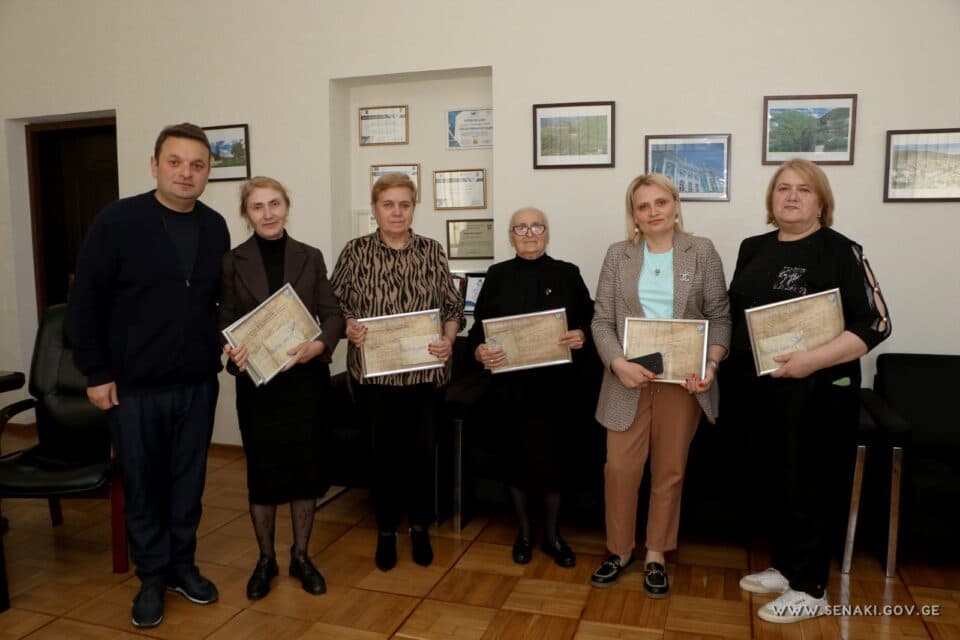 სენაკის მერმა კოლხეთელებს გაზეთის 100 წლის იუბილე მიულოცა