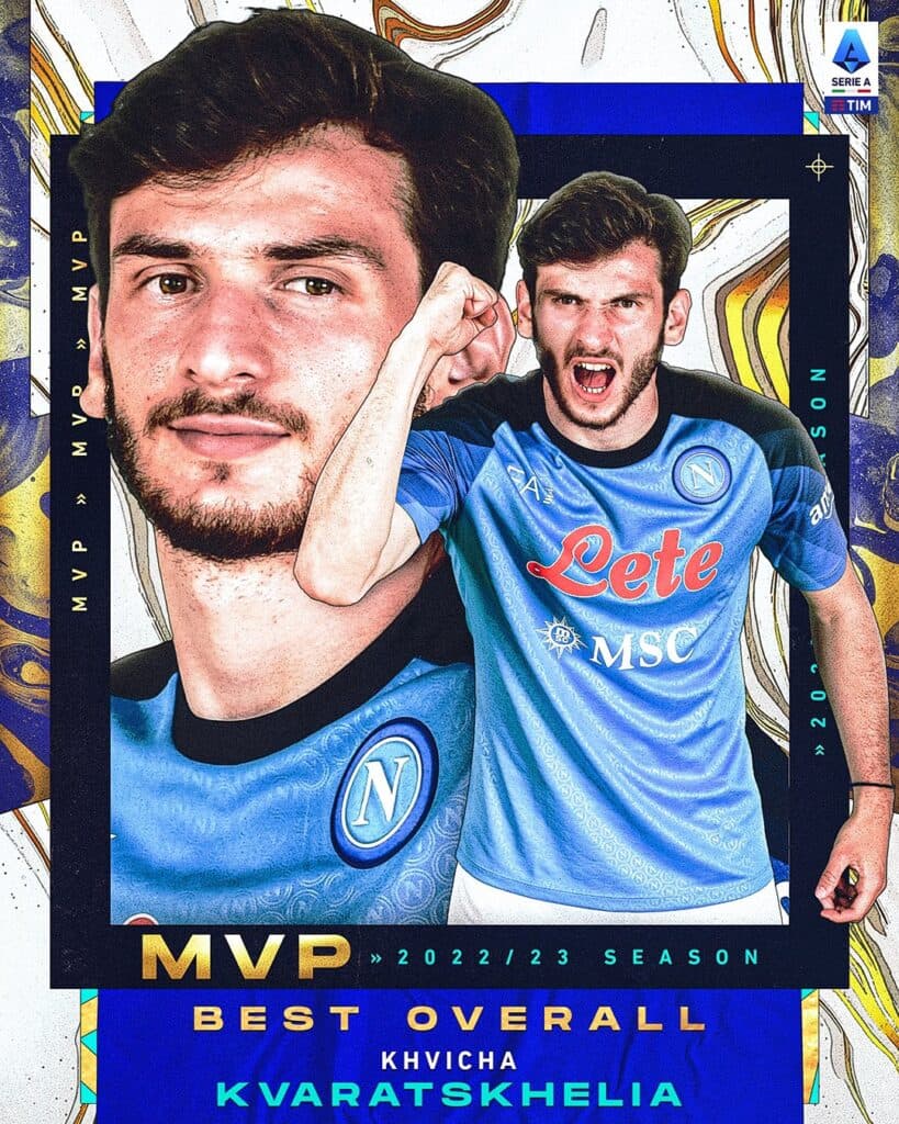 ხვიჩა კვარაცხელია იტალიის ჩემპიონატის სეზონის საუკეთესო ფეხბურთელად დასახელდა - image 2