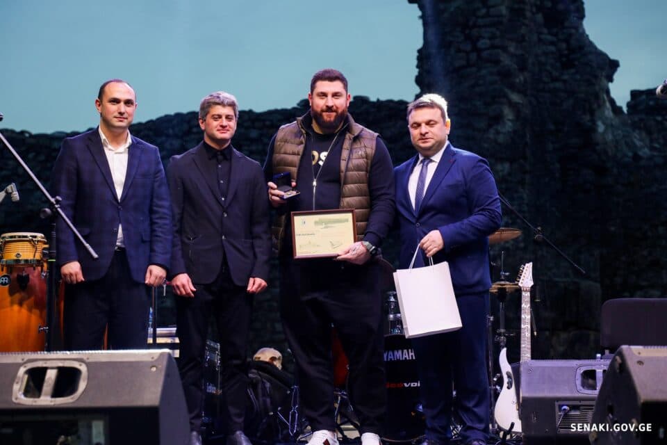 ლაშა ტალახაძე სენაკის საპატიო მოქალაქე გახდა