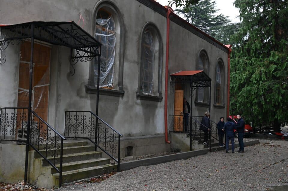 სოფელ მარანში კულტურის სახლის სარეაბილიტაციო სამუშაოების ბოლო ეტაპი მიმდინარეობს