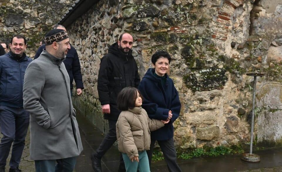 თეა წულუკიანმა სეფიეთის წმინდა მთავარანგელოზთა სახელობის ტაძარი მოინახულა