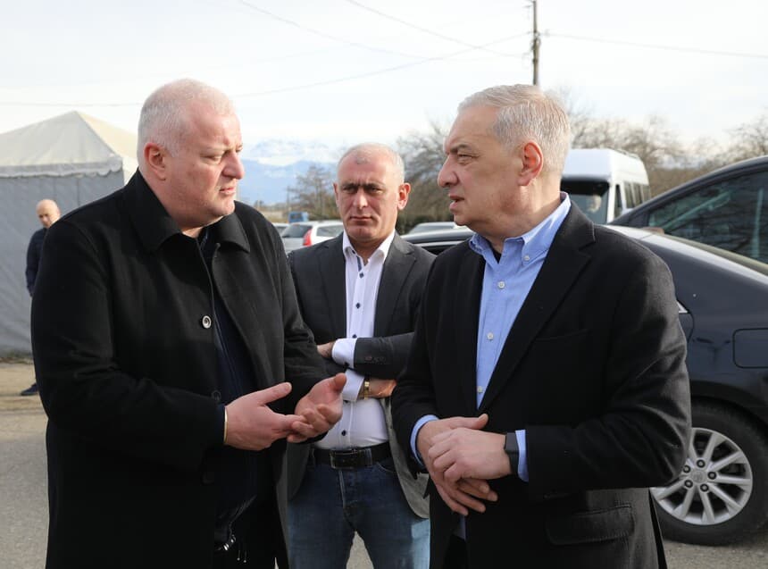 გიორგი ვოლსკი ენგურის ხიდზე არსებულ ვითარებას გაეცნო