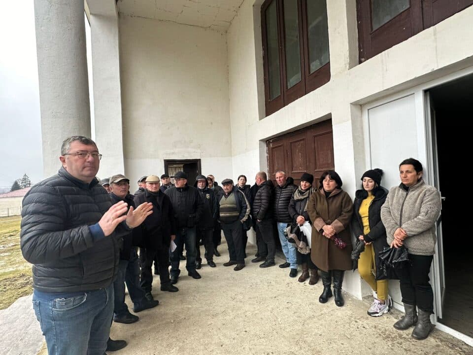 „სოფლის მხარდაჭერის პროგრამის” ფარგლებში ჩხოროწყუს მუნიციპალიტეტის მოსახლეობასთან შეხვედრები დაიწყო