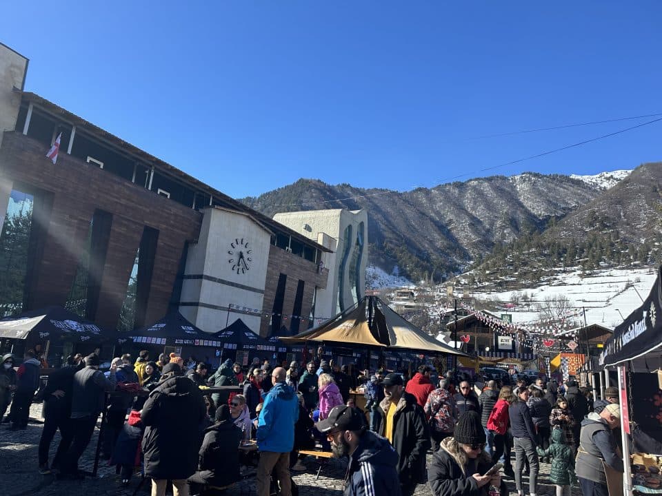 მესტიაში გემო ფესტი მიმდინარეობს