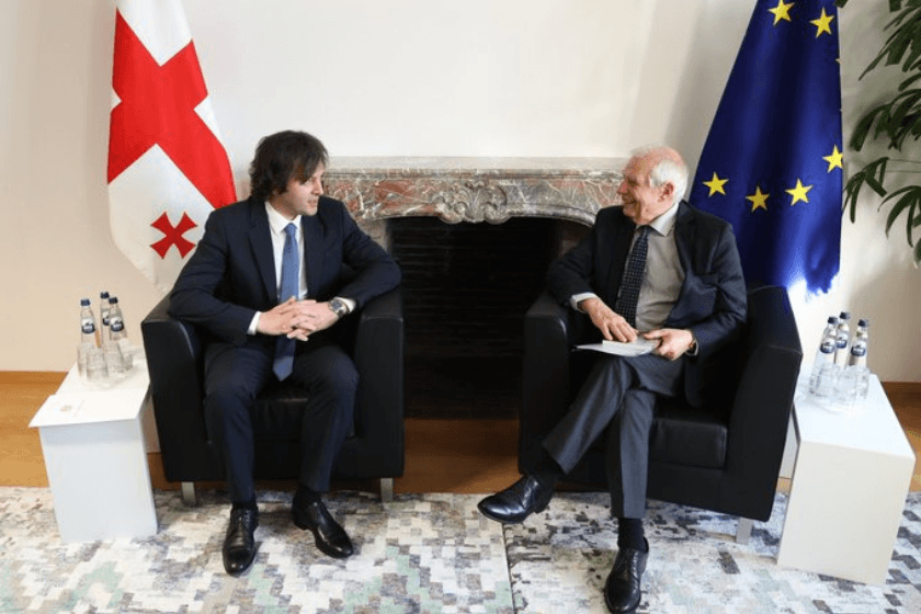 ჟოზეფ ბორელი: მოხარული ვიყავი, მემასპინძლა ირაკლი კობახიძისთვის – მოხდა აზრთა არსებითი გაცვლა საქართველოს მედეგობის მიმართ ევროკავშირის მხარდაჭერაზე