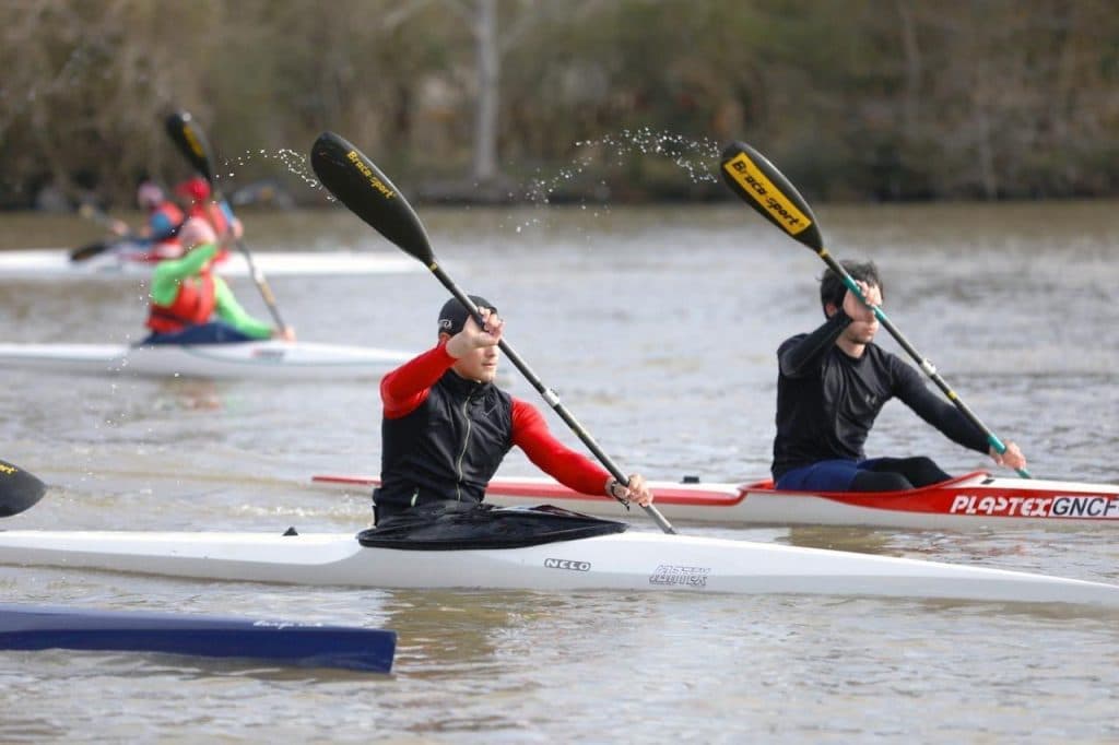 მალთაყვაში ნიჩბოსნობისა და კანოეს ბაზის მშენებლობა მიმდინარეობს – სამუშაოები მინისტრმა მოინახულა - image 4