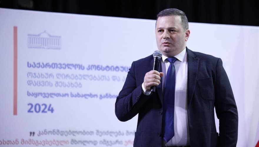 შალვა კერესელიძე ზუგდიდში: ოჯახურ ღირებულებებთან მიმართებით მმართველი პარტიის სულისკვეთებას ვიზიარებ