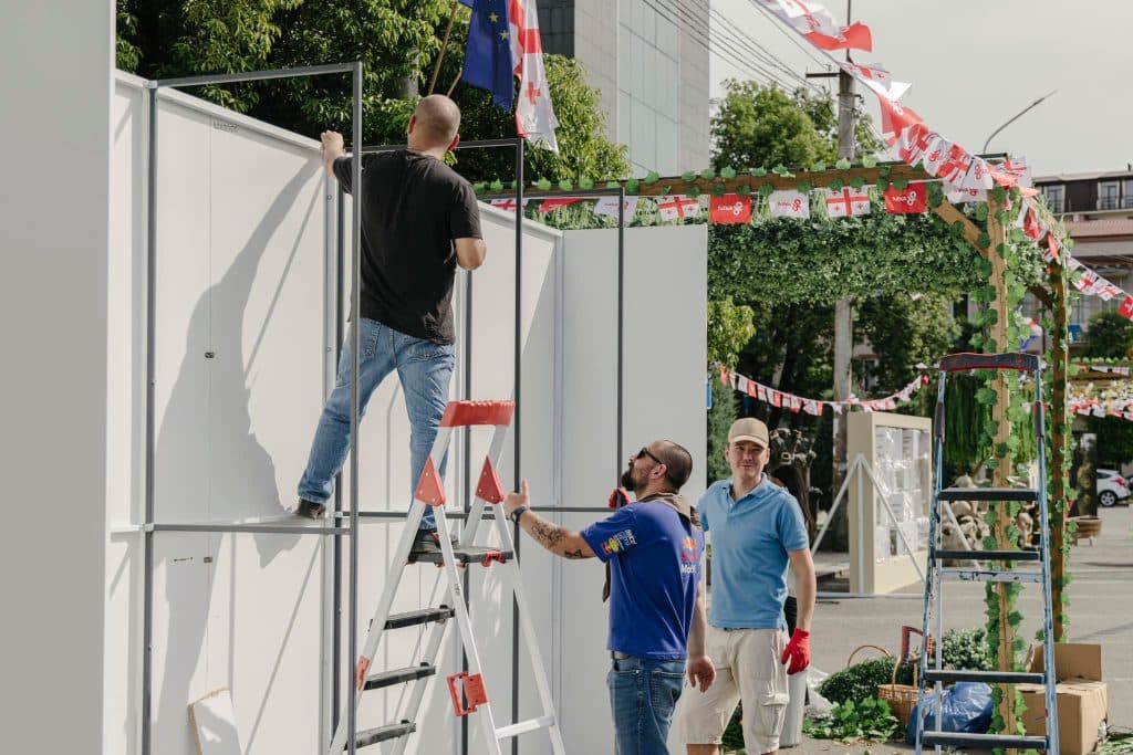 დამოუკიდებლობის დღის სამზადისი ზუგდიდში [ფოტორეპორტაჟი] - image 5