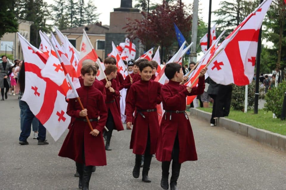 26 მაისი ჩხოროწყუში ღონისძიებებით აღინიშნა