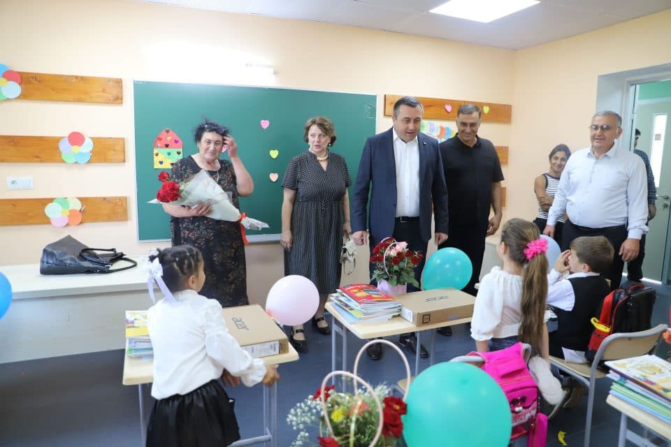 მარტვილის მუნიციპალიტეტის ყველა სკოლაში საგანმანათლებლო პროცესი განახლდა