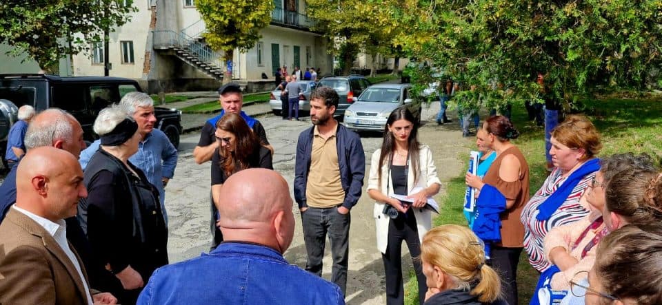 ილია ინჯიამ წალენჯიხაში შეხვედრები გამართა