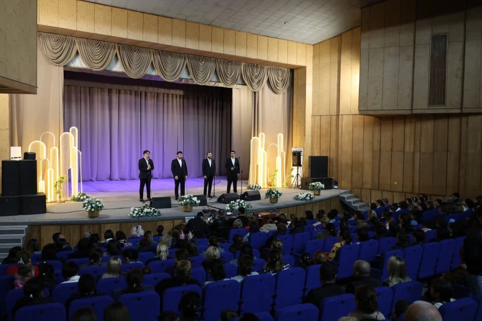 ხობში „თეატრალურის კვარტეტის“ კონცერტი გაიმართა