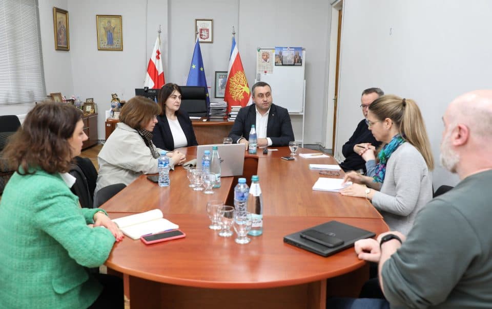 მარტვილში (FAO) წარმომადგენლებთან სამუშაო შეხვედრა გამართა