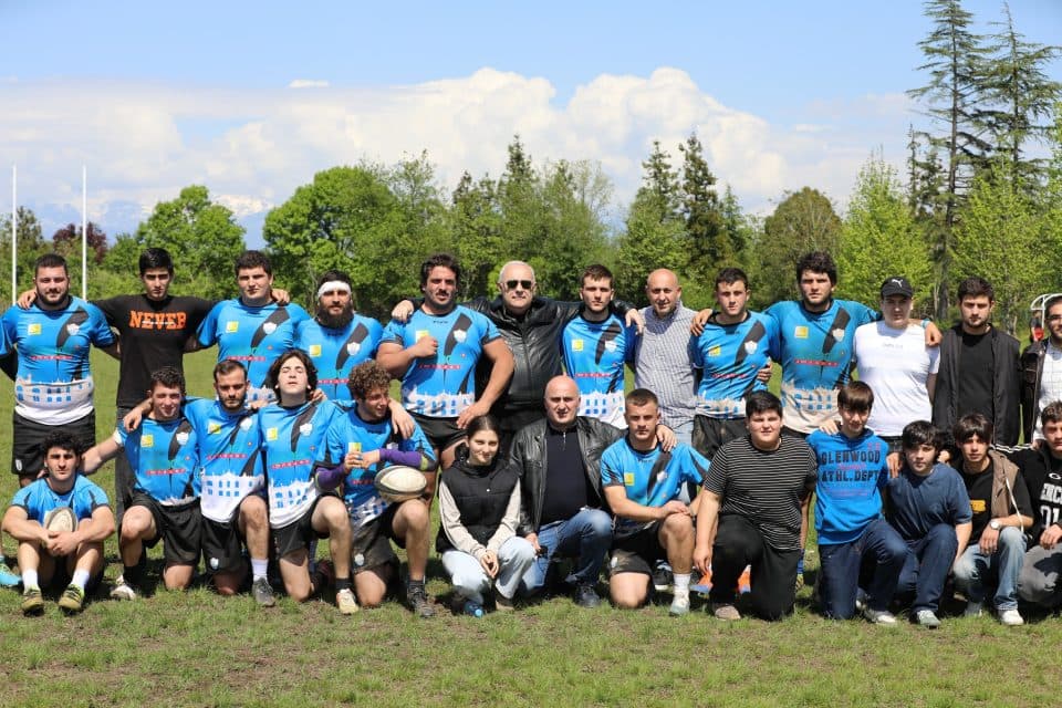 დავით ვერავა რაგბის კლუბ ზუგდიდის გუნდის წევრებს შეხვდა