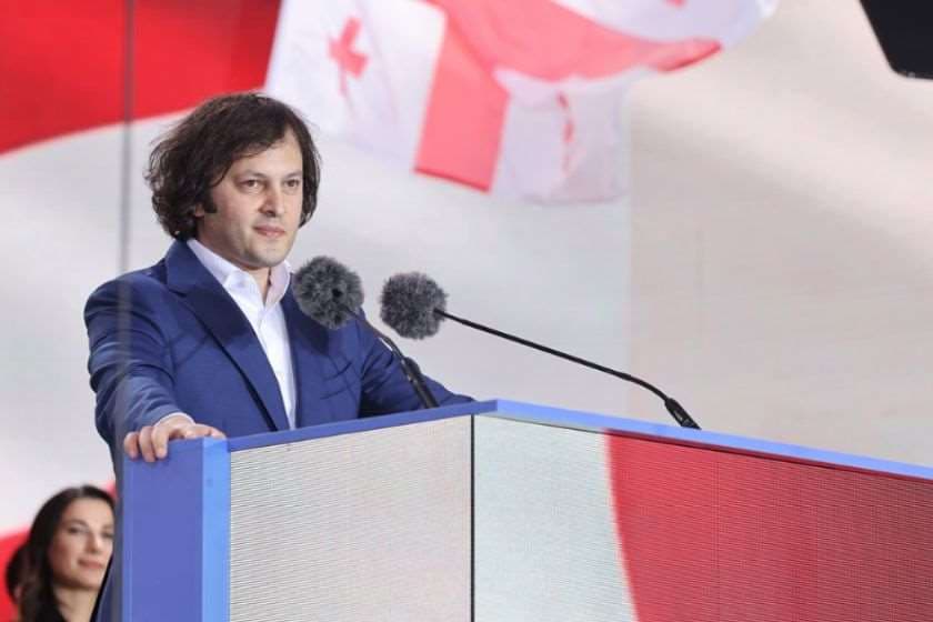 ირაკლი კობახიძე „ქართული ოცნების“ თავმჯდომარედ აირჩიეს