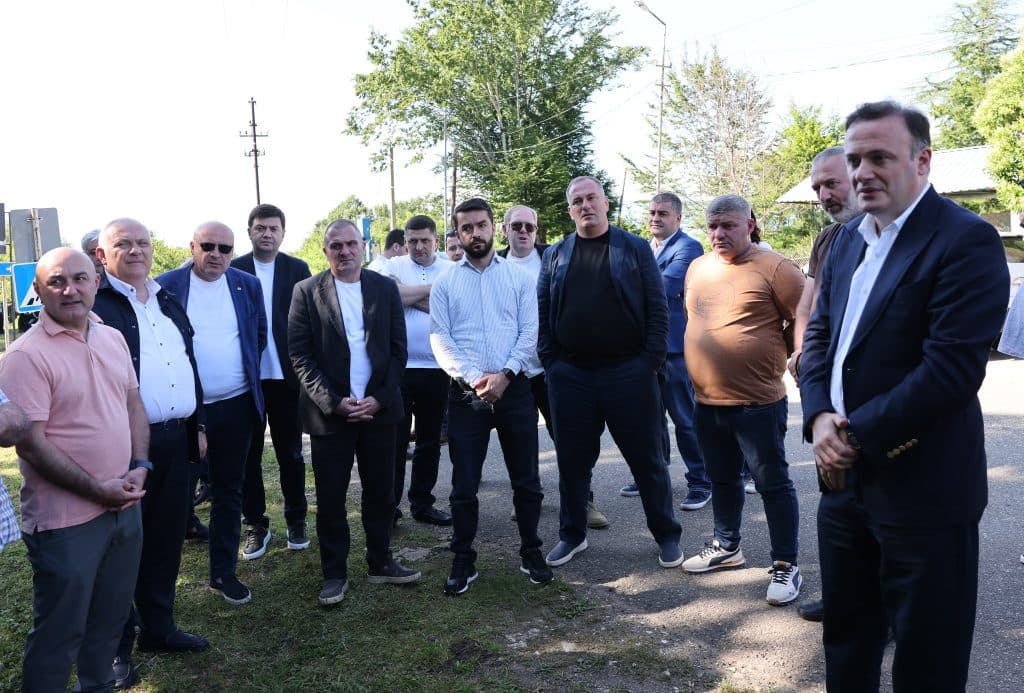 ინფრასტრუქტურის მინისტრი ნაკიფუ-ულრიას გზის მდგომარეობას გაეცნო - image 4