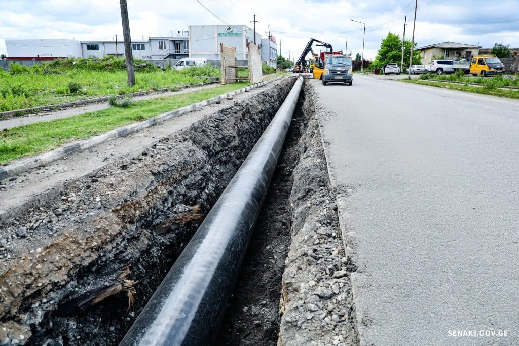 სენაკში წყალმონარაგების მასშტაბუტი სამუშაოები მიმდინარეობს - image 7