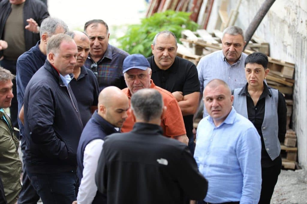 რევაზ სოხაძე ბეჩოსა და მესტიაში პრობლემური ბაღების მდგომარეობას ადგილზე გაეცნო - image 3