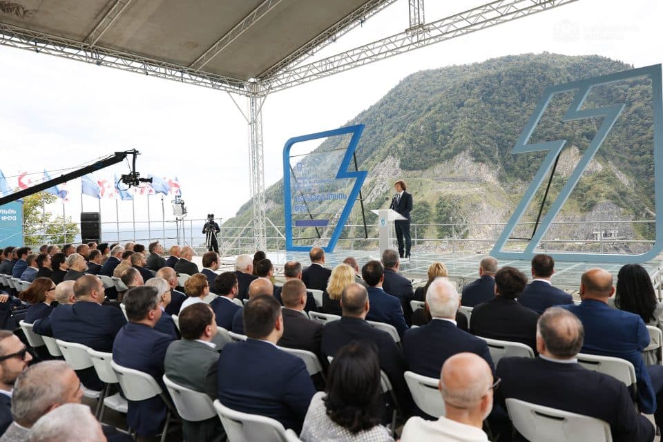 ენერგეტიკოსის დღისადმი მიძღვნილი ღონისძიება ენგურჰესზე