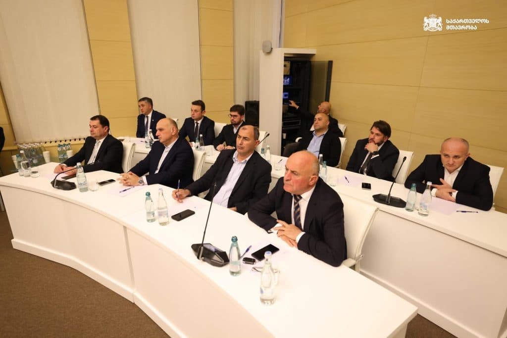 პრემიერ-მინისტრმა რეგიონებში სახელმწიფო რწმუნებულებთან და მუნიციპალიტეტების მერებთან მიმდინარე პროექტები და სამომავლო გეგმები განიხილა - image 8