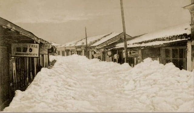 დიდთოვლობა სოხუმში - 115 წლის წინ გადაღებული ფოტოები - image 2