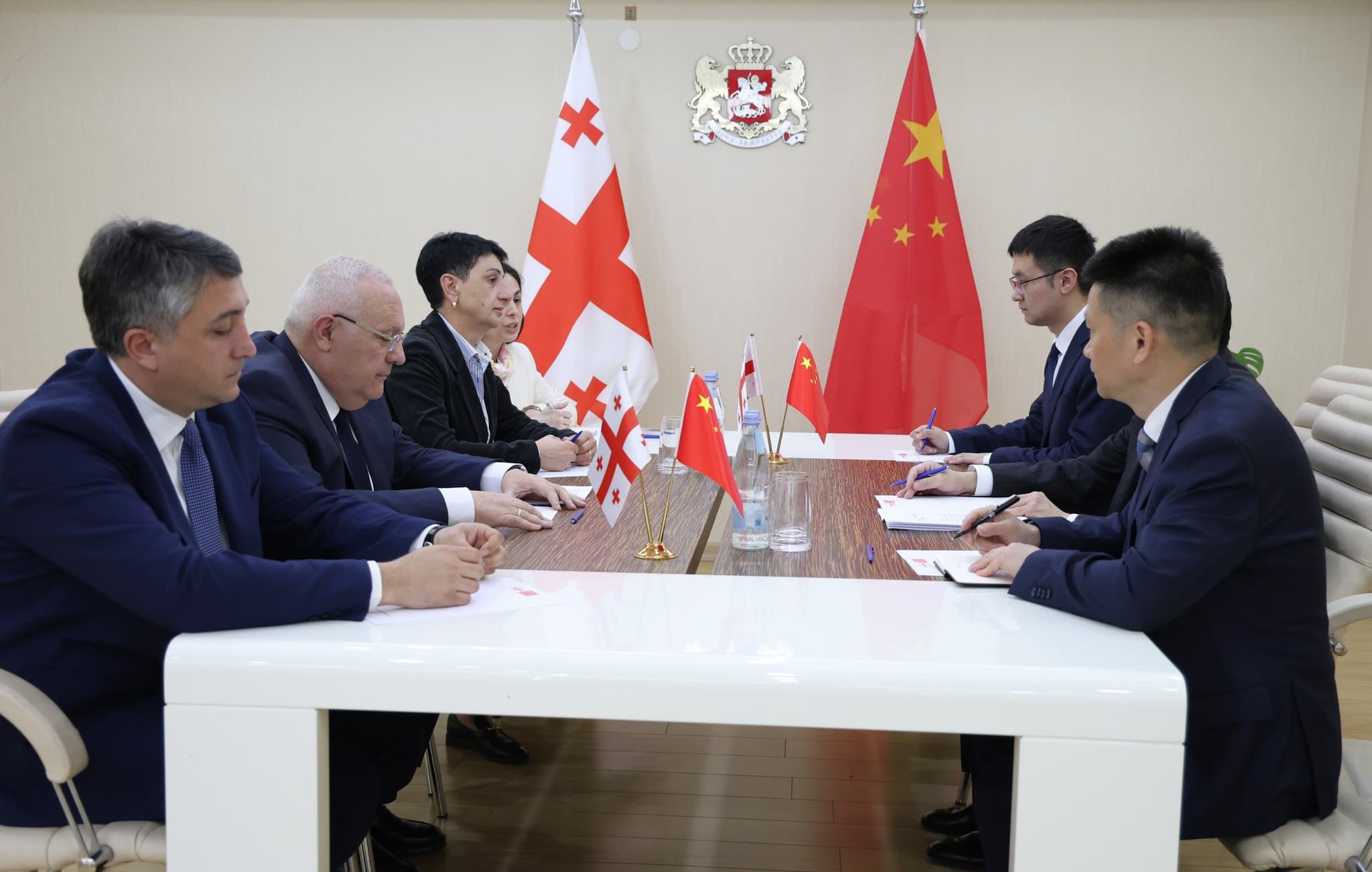 სამეგრელო-ზემო სვანეთის სახელმწიფო რწმუნებული ჩინეთის ელჩს შეხვდა