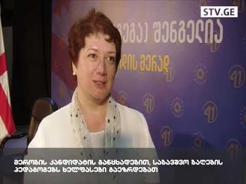 გიორგი შენგელია: „ბაღის აღმზრდელების ხელფასი 20%-მდე გაიზრდება“