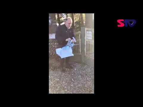 “ნაციონალური მოძრაობა” ზუგდიდში “ქართული ოცნების” პლაკატებს ხევს