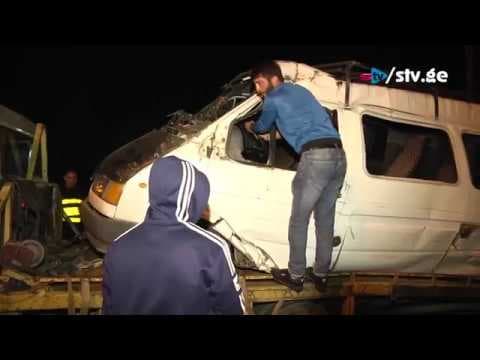 ავტოავარია ჭითაწყარში – დაშავებულია 4 ადამიანი [ვიდეო]