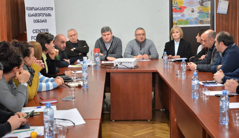 ინფრასტრუქტურული პროექტების საკითხებზე საჯარო შეხვედრა გაიმართა