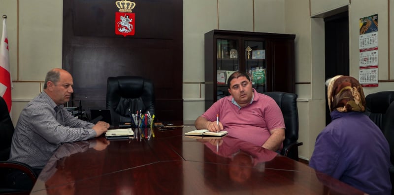სენაკის მერმა მოქალაქეებთან შეხვედრა გამართა