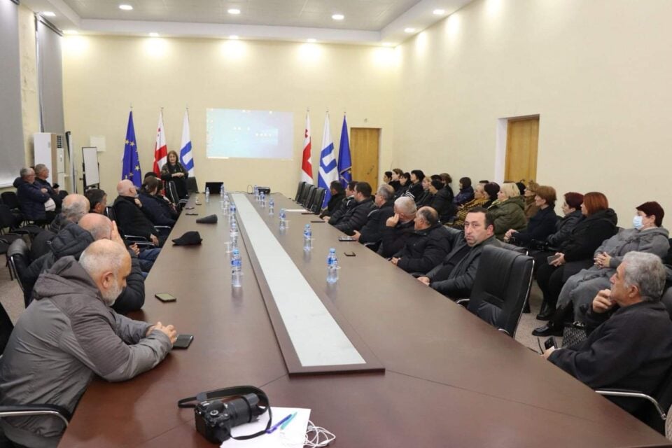ხობის მერიაში სოციალური და ჯანდაცვის მუნიციპალური პროგრამების პრეზენტაცია გაიმართა
