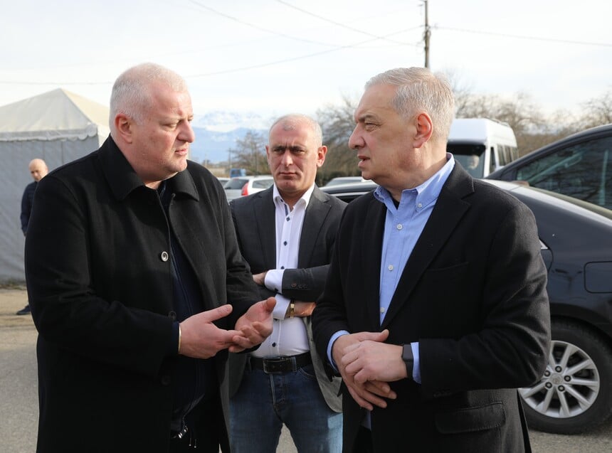 გიორგი ვოლსკი ენგურის ხიდზე არსებულ ვითარებას გაეცნო