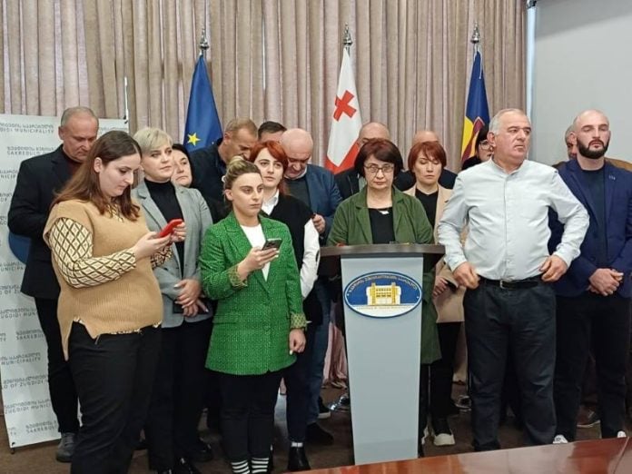 ზუგდიდის ბიუჯეტის მხარდაჭერის გამო „ახალის“ წევრები პარტიას ტოვებენ