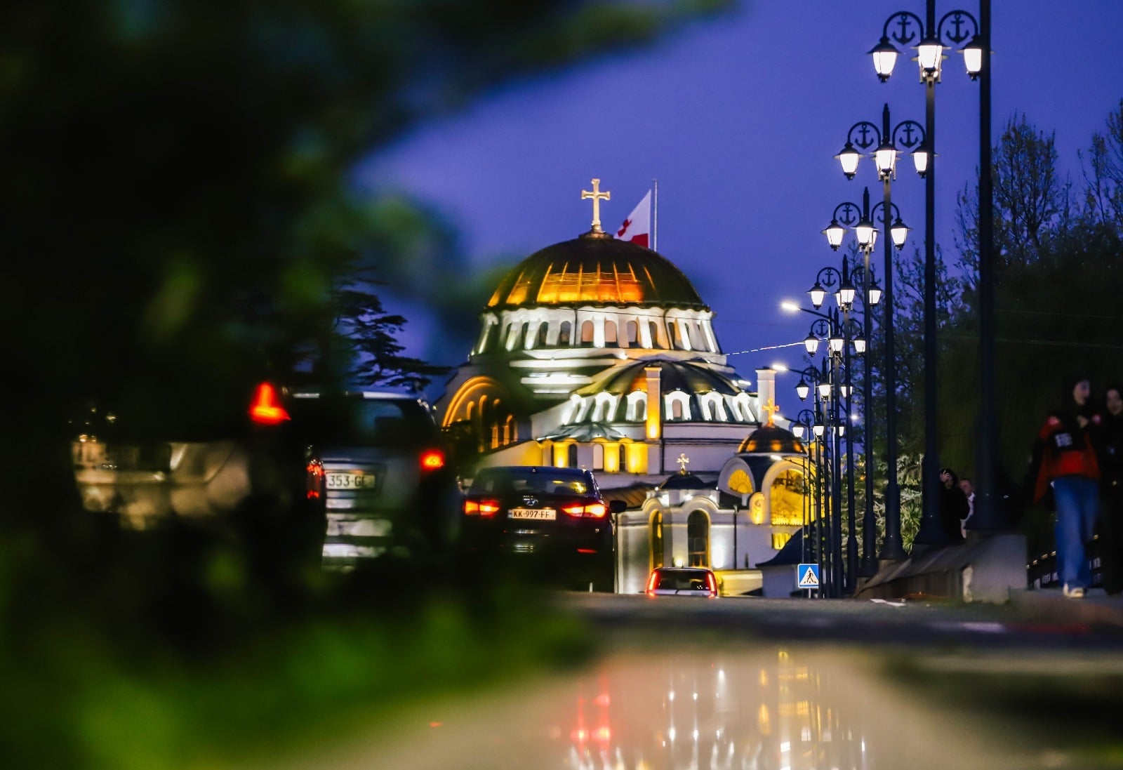 ფოთში დავით აღმაშენებლისა და ცოტნე დადიანის ხიდებზე გარე განათება სრულად განახლდა