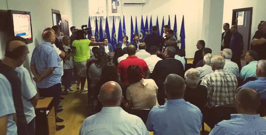 “ქართული ოცნების” ლიდერების შეხვედრა ზუგდიდში ამ დრომდე გრძელდება