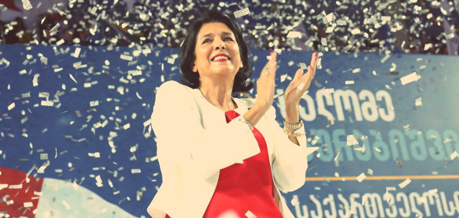„ქართული ოცნების“ ეგზიტპოლის მიხედვით, საპრეზიდენტო არჩევნებში სალომე ზურაბიშვილმა გაიმარჯვა