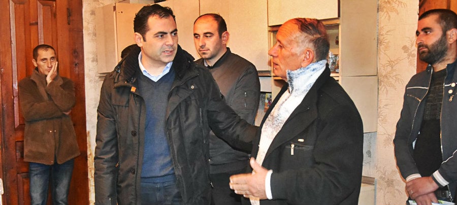 ალექსანდრე მოწერელია სენაკის მუნიციპალიტეტის მოსახლეობას შეხვდა