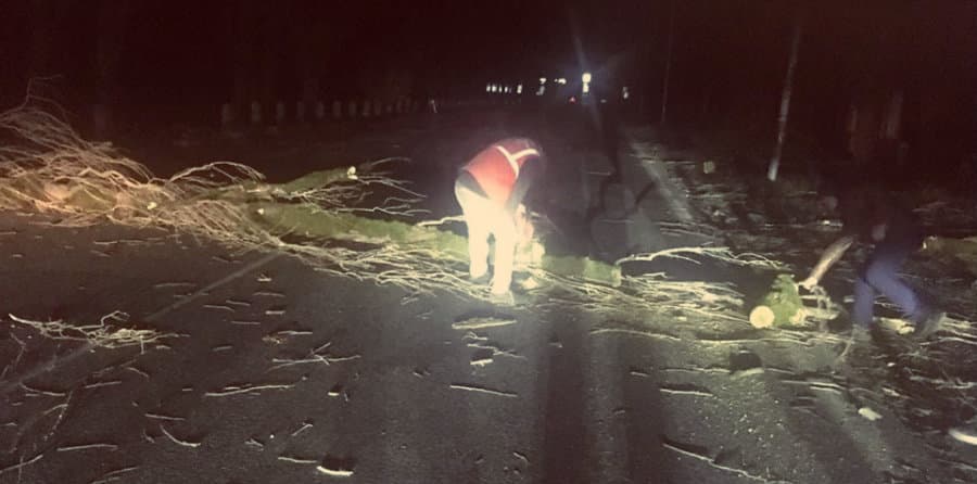 სტიქია სამეგრელოში – ადგილობრივი ხელისუფლება საგანგებო რეჟიმში მუშაობს