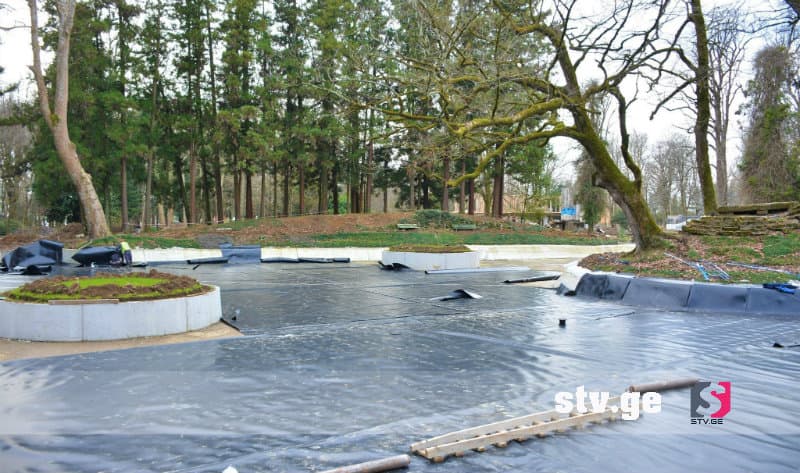 ზუგდიდის ბოტანიკური ბაღის რეაბილიტაცია აქტიურად მიმდინარეობს