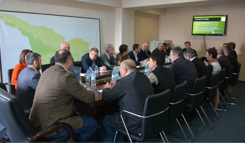 გრიგოლ გიორგაძე ზუგდიდში ადგილობრივი მუნიციპალიტეტების წარმომადგენლებს შეხვდა