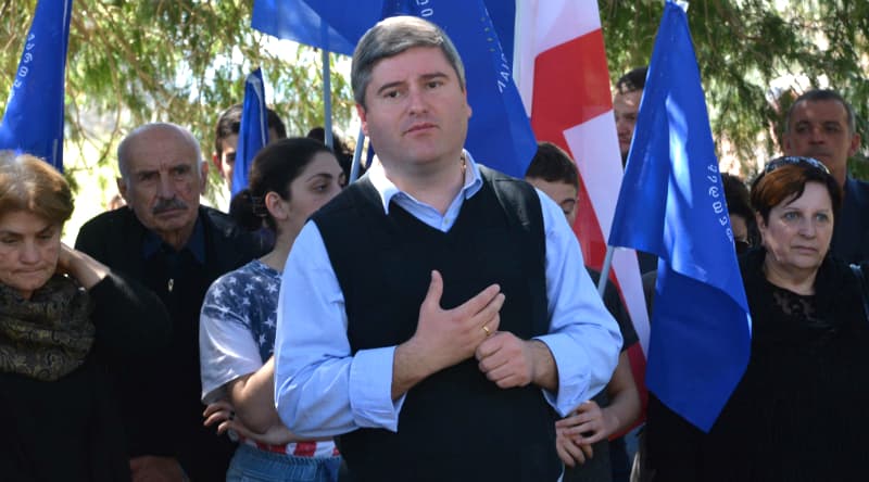 გიორგი შენგელიამ საარჩევნო კამპანია ნარაზენიდან დაიწყო