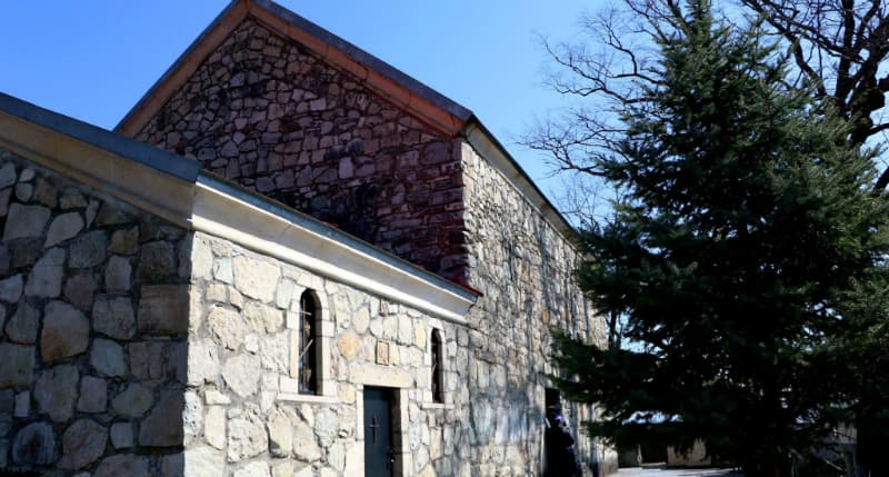 სენაკის წმინდა გიორგის სახელობის ტაძარში საზეიმო ლიტურგია აღევლინა