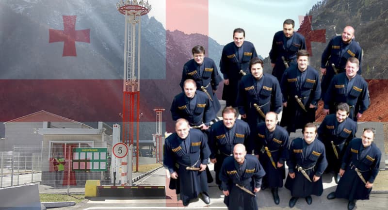 დამოუკიდებლობის დღეს “შავნაბადა” ლარსის გამშვებ პუნქტზე იმღერებს