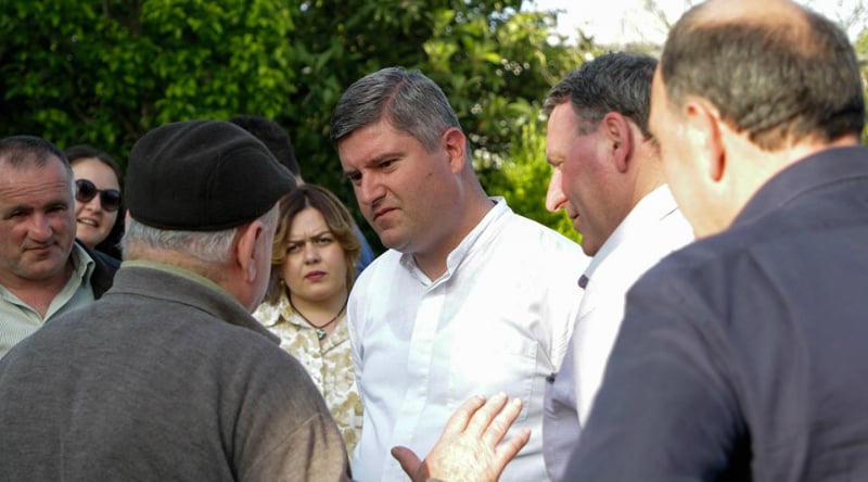 ზუგდიდის მერობის კანდიდატის შეხვედრები აქტიურ ფაზაში მიმდინარეობს