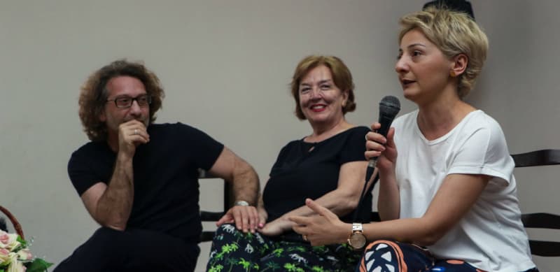 ,,სენაკი არტ-ფესტივალი 2019’’-ის ფარგლებში, ცნობილ ხელოვანებთან ლექცია-შეხვედრა გაიმართა